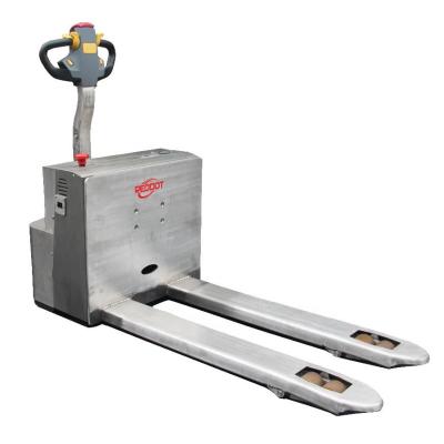 China REDOT 1500 Kg Stainless Steel Electric Hand Pallet Jack Truck 1150*540/1220*685 mm for sale