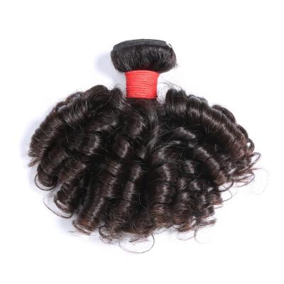 China FUMI SPARK 9a 100g Remy Human Hair Brazilian Weave Bundle For Women Weave Natural Black Bouncy Curly Weft Hair Extension FUMI for sale