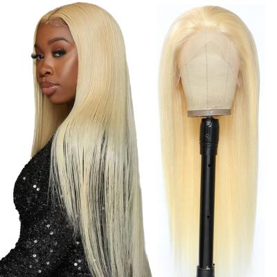 China Hot Sale 613 Body Wave Transparent Lace Front Wig, Brazilian Blonde 613 Lace Front Human Hair Wig, 40 Inch 613 Human Hair Virgin Wigs for sale