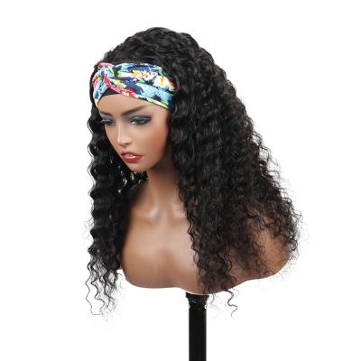 China Straight Hairband SPARK Hairband Wigs Glueless Straight Hair None Lace Front Wigs Brazilian Virgin Hair Straight Hair Band Wigs for sale