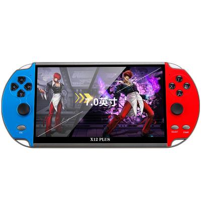 China Support People Game X12 2 Plus 7.0 Inch 128 Inch Handheld Pocket Video Game Player Mini Game Console Retro for sale