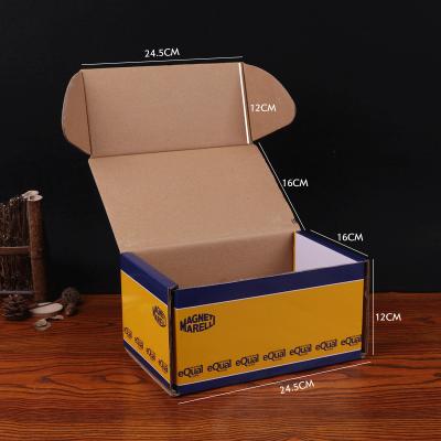 China Customized printing mailing box socks color packaging folding kraft paperboard corrugated custom logo for sale