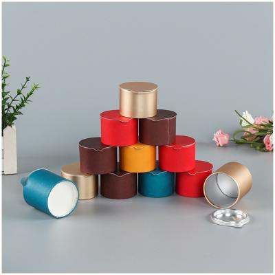 China Custom Recyclable Paper High Quality Paper Tea Packaging Cosmetics Boxes Gift Tube Food Packaging Tube Gift Tube Paper Boxes for sale