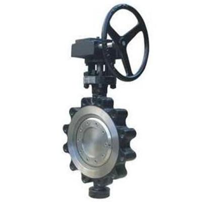 China General hard worm actuator dn350 LT butterfly valves customize ODM and OEM seals used for water and gas for sale