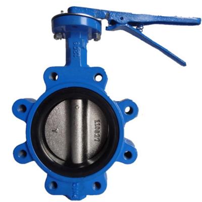 China General Practical High Quality Low Cost Handle Hook Type Butterfly Valve For Water System for sale