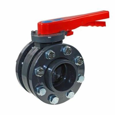 China High Performance General Manual Cast Iron Flange Sanitary Butterfly Valve For Water for sale