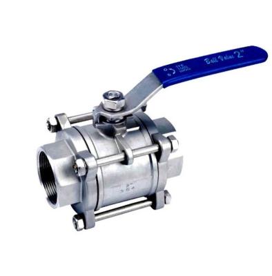 China High safety performance wcb general hardware 3 pc welding ball valve for chemical engineering for sale