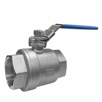 China General China Supplier Stainless Steel Body 2 Inch 2pc Ball Valves For Chemical Plants for sale