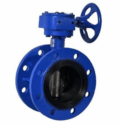 China General Customizable Reliable Stainless Steel Worm Flange Butterfly Valve For Industry for sale