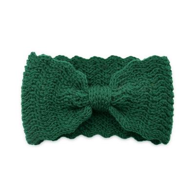 China Autumn Winter Crochet Headbands Wool Knitted Hair Band Turban Vintage Hair Accessories Cross Wrap Winter Ear Warmers/Twist Wool Headband Women for sale