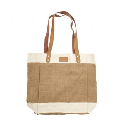 China Eco-Friendly Recycle Customized Printed Jute Shopping Bag Logo Printing Jute Shopping Bag For Letter To Go Green Groves for sale