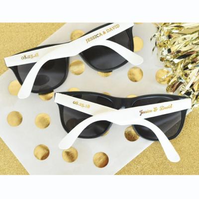 China Eyewear Shopping China Manufacturer Premium Quality Personalized Design Wedding Favor Party Sunglasses for sale