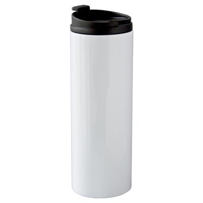 China Sustainable Sublimation Blanks 20oz Straight Tumbler Plastic Lid Mug Stainless Steel Skinny Water Bottle for sale