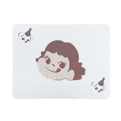 China Stocked Sublimation Blanks 3 in 1 Multifunctional Microfiber Cleaing Anti-slip Cloth Super Thin Mouse Pad for sale