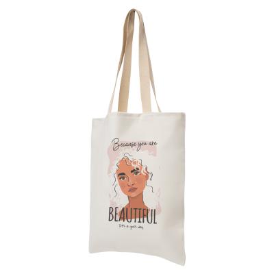 China Recyclable Sublimation Masks Canvas Bag With Logo Tote Bag Canvas for sale