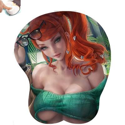 China OPPA OPPA OEM ODM LUXURY plastic oriental cat 3d cover WRIST REST custom neoprene nipple blunder mousepad mouse pad with custom logo printed for sale