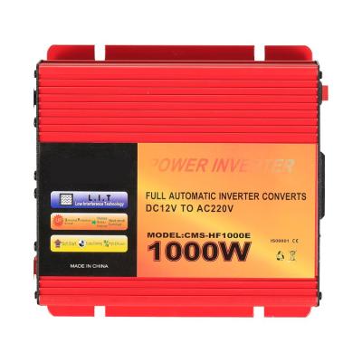 China Supply 1000 Watt Power Inverter DC 12v 24v OEM Promotion To AC 110v 220v USB Sine Wave Charger Modified Power Inverter 1000W for sale