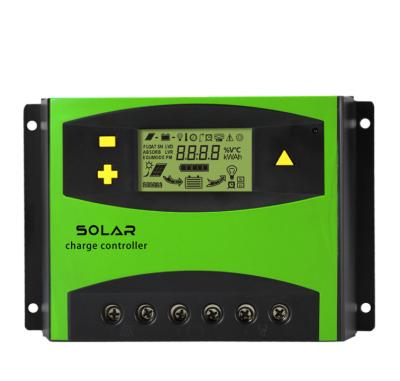 China DC Solar Panel 12V 24V 48V Charger Controller PWM Controller Charge Controller 50A 60A Reguladores PWM Controlador De Carga Solar PWM for sale