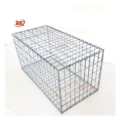 China China Manufacturer 4mm Galfan Welded Steel Wire Mesh Welded Gabion Stone Cage for sale