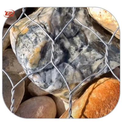 China High Quality High Tensile Strength Twisted More Than 550Mpa/mm2 Hexagonal Bank Wire 3.4mm Gabion Wire Mesh Box for sale