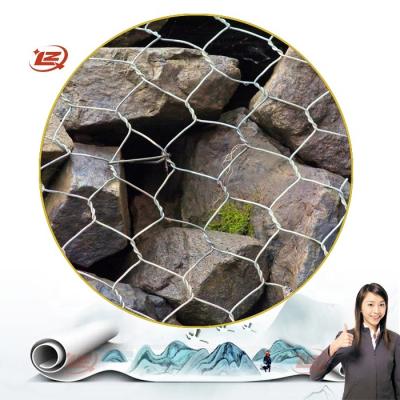 China Factory Price Durable 2.7mm Hexagonal Mesh Wire River Bank Protection Gabion for sale