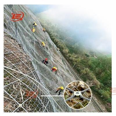 China Lightweight Flexible 1770 Mpa Rock Resistance Slope Protective Mesh Mesh Factory Price SNS Wire Mesh for sale