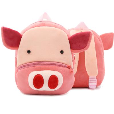 China New Arrival Anti Theft Factory Wholesale Customized Animal Pig Neoprene Baby Backpack for sale