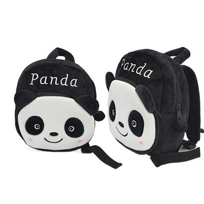 China Wholesale Cheap Cute Animal Children Panda Kids Backpack Plush Backpack Cartoon School Bag Plush Backpack for sale