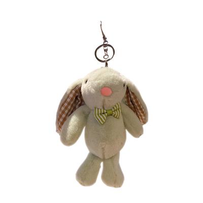 China Plush Sofe Stuffed Plush Toy Doll Pendant Cartoon Animal Keychain Soft Easter Bunny Keychain from Toy Wholesale Kawaii Stuffed Cute for sale