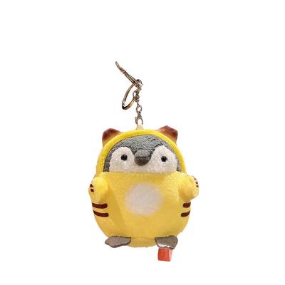 China Plush Sofe Stuffed Toy 2022 New Positive Energy Plush Lovers Bag Key Ring Cute Bag Pendant Small Doll Keychains for sale