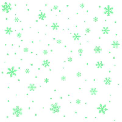 China For Kids Christmas 67pcs Snow Stick Decorative Fluorescent 2022 Noctilucent Glow In The Dark Wall Stickers for sale