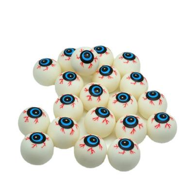 China Funny Hot Sticky Eye Trick Horror Sale Festival Toy Soft Rubber Toy Antistress Reliever Squeezes Ball Halloween for sale