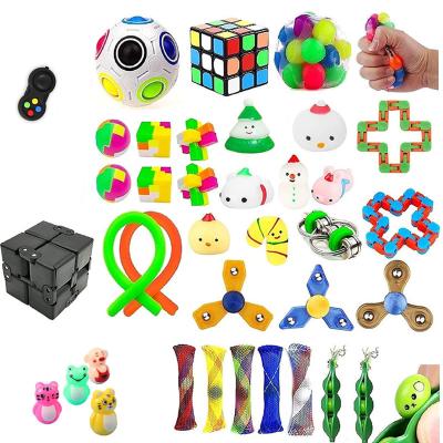 China Toy Cheap Fidget Pack Blind Box Kids Xmas Funny Gift Fidget Release Effort Pack Sensory Toy for sale