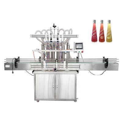 China Automatic Food Liquid Soap Filling Liquid Toner Filling Machine Processing Line for sale