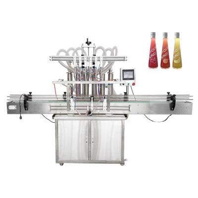 China Liquid Food Filling Machine Cream Glass Plastic Bottle Filling Machinery Production Line for sale