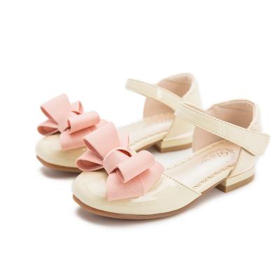 China Wholesale Breathable Cool Soft Bow Sandals Flat Sandals China Fashion Girls Shoes for sale