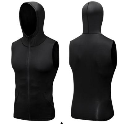 China Antibacterial Latest Design High Quality Sleeveless Men's Yoga Vest Sporting Wear for sale