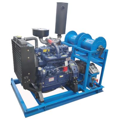 China Factory 500bar Diesel Engine High Pressure Water Jet Cleaner 33kw High Pressure Cleaner Machine for sale