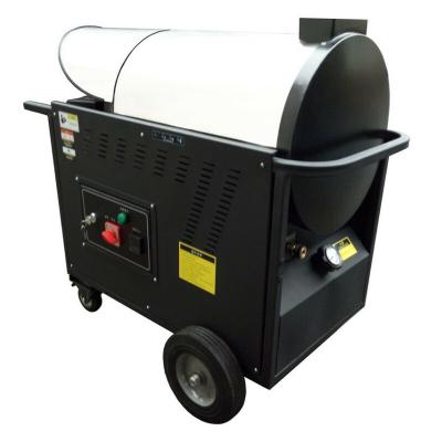 China Mobile Container / Bottles Cleaning Industry Diesel Hot Steam Pressure Washer for sale