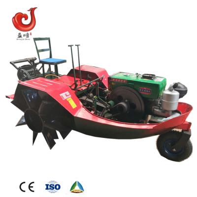 China Farms 15hp-70hp boat tractor for paddy field and dry land, paddy field tractor tire for sale