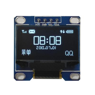 China 21.744x10.864(mm) SSD1306 I2c Iic 128X64 0.96 Inch OLED Module Display 2.8 White 13Inch SH1106 Control Monochrome Blue White Light Display Screen for sale