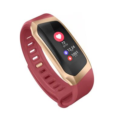 China Pink color wristband wristband MP3 playback monitor smart blood pressure monitor reloj intelijente mujer Para mujer fitness tracker for sale