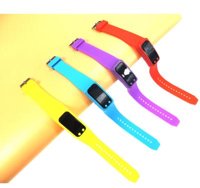 China LED Display Fashion Led Digital Watch Silicone Sports Casual Wristwatch Children Kids Watches Outdoor Wristband Watches for sale