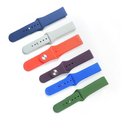 China Fashion Silicone Smart Wrist Watch Bands For Apple Watch Rubber Strap Series 6 Bracelet 5 4 38 40 42 44 Mm for sale