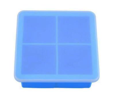 China Fashion 8 Cavities Easy Release Silicone Ice Cube Trays Ice Mold Silicone Ice Cube for sale