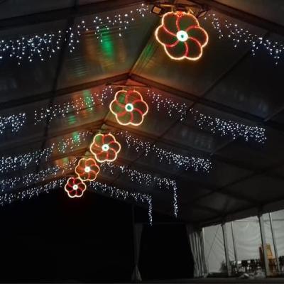 China Professional factory custom holiday decoration static or glitter led street pattern light for sale