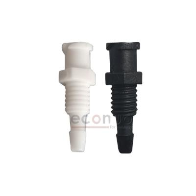 China Factory Inkjet Printer Parts Plastic Ink Hose Fitting Ink Tube Connector for sale