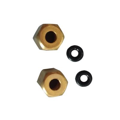 China Factory Digital Printing Machine Copper Ink Tube Joints Damper Connector for sale