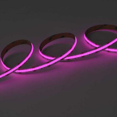 China CABIENTS Color Changing Full Color High Density 840leds RGB Led Strip COB Flex Strip Lights for sale