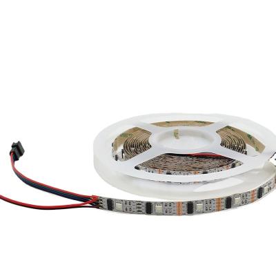 China LANDSCAPE SK6812 Digital accessible 1led /pixel 10mm RGB non-waterproof 5V led strip lights for sale